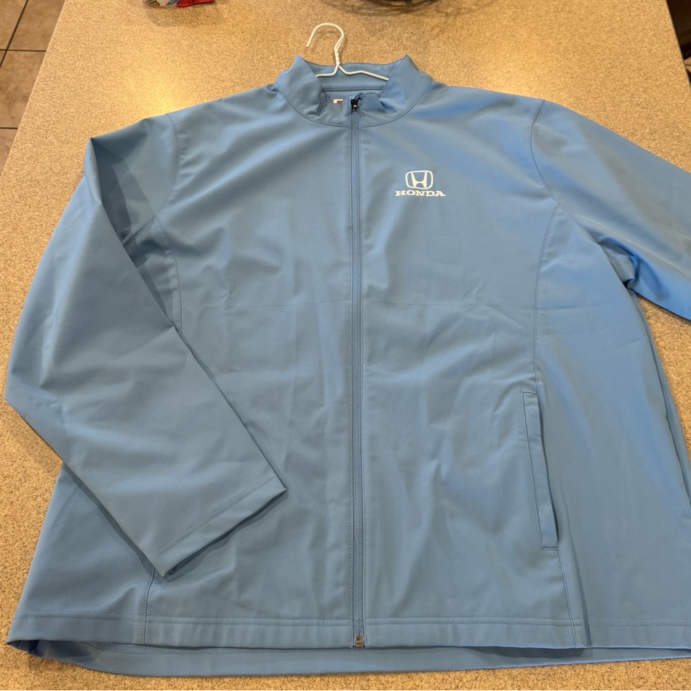 3x Honda zip up jacket blue and embroidered